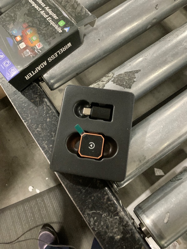 Photo 1 of 2026 Aimoon Mini Wireless CarPlay Adapter Upgrade Wired to Wireless for CarPlay & Android Auto Plug and Play Fast Auto-Reconnect Stable Control Zero Delay Car Play for iPhone iOS 10+ Android 11+