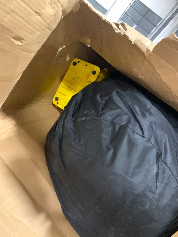 Photo 1 of 22ft Long Oxford Inflatable Baseball Batting Cage Baseball with Blower Hitting Bearing Field with Durable Baseball Netting for Club Trainning (Black, 22ft L×15ft W ×10.5ft H)