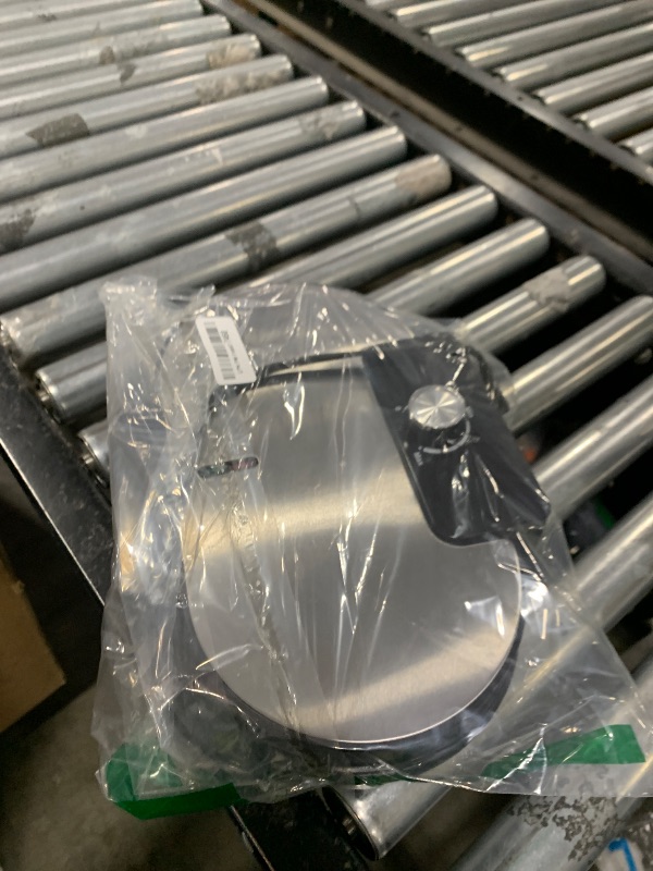 Photo 1 of Double Waffle Maker 6 Inch, 1200W Belgian Waffle Maker for Breakfast and Snacks, Makes 2 Personalized Individual Keto Chaffles, Waffle Iron with Nonstick Plates, Temperature Knob, Black