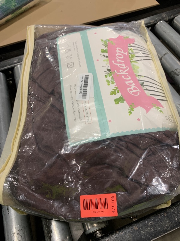 Photo 1 of 50ftx12ft Brown Backdrop Curtains for Wedding-Wrinkle Free Backdrops Curtain Drapes Fabric Decorations Photo Back Drop Cloth for Baby Shower Photography Stage Reception 10Panels 12ft(H) x 5ft(W)