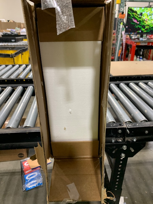 Photo 1 of Smuxee Fluted Sideboard Cabinet, Freestanding Walnut Buffet Cabinet with Adjustable Shelf, Wood Storage Cabinet for Living Room, Entryway, Hallway