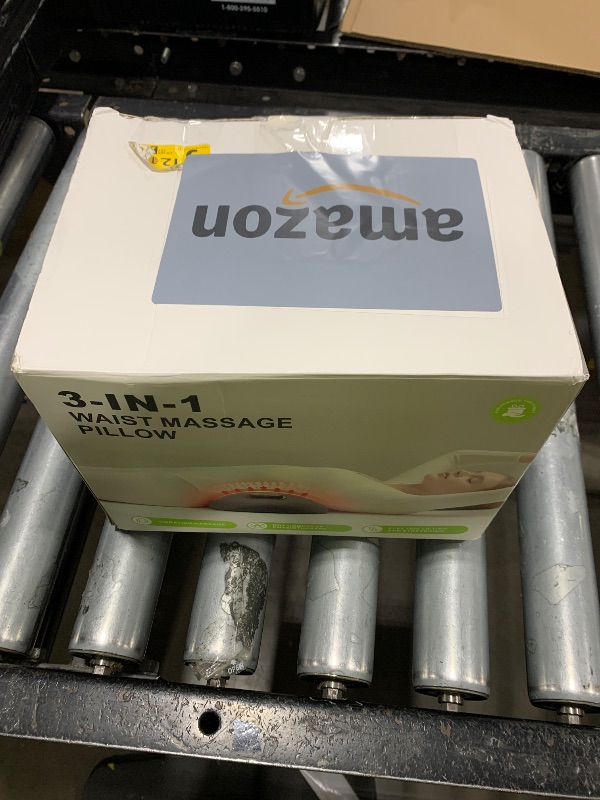 Photo 1 of Smooth Triple Fusion 3-in-1 Back Massager Lumbar Pillow with Heat, Vibration & Traction Back Massager for Pain Relief DeepTissue.Relaxation Device for Home,Office,Car.Gift Idea Corded