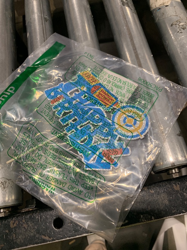 Photo 1 of 1 Pcs Glitter HAPPY BIRTHDAY Nerf Theme Cake Topper,Gun for Target Birthday Party Cake Decoration,Dart War Cake Topper Cake Picks for Boys