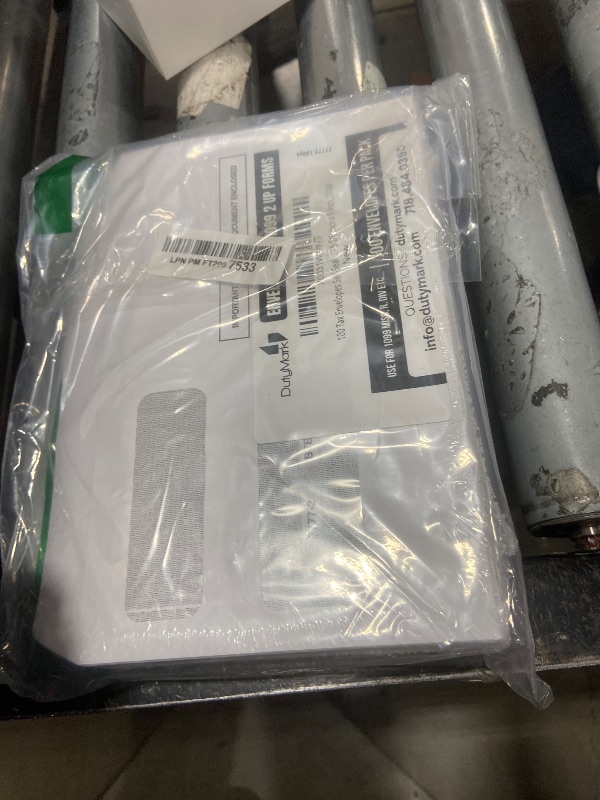 Photo 1 of 100 Tax 1099 Envelopes Self-Seal For 1099 MISC, 1099-R & DIV - INT, 1095, 1098, Double-Window Security tinded, For Quickbooks or Tax Software - 5 5/8 Inch x 9 Inch, 100 Envelopes