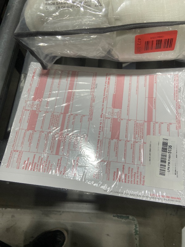 Photo 1 of 1099 Misc Forms 2025 Lazer 4 Part Tax Forms Kit for 10 Vendors - Value Pack for Business Designed for QuickBooks and Accounting Software - Made in The USA - 10-Pack