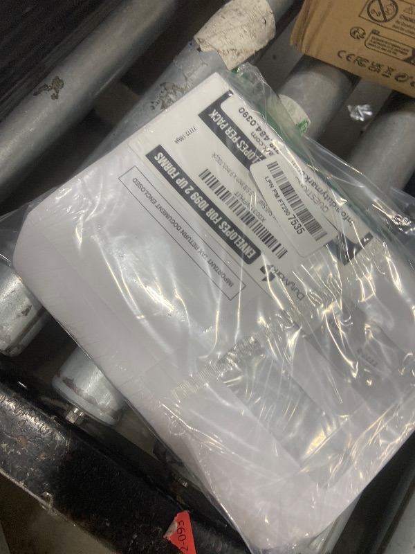 Photo 1 of 100 Tax 1099 Envelopes Self-Seal For 1099 MISC, 1099-R & DIV - INT, 1095, 1098, Double-Window Security tinded, For Quickbooks or Tax Software - 5 5/8 Inch x 9 Inch, 100 Envelopes