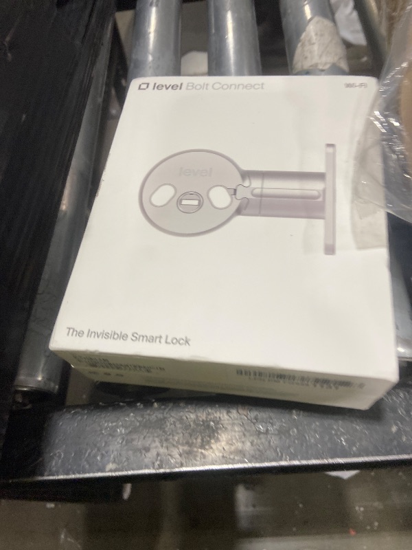 Photo 1 of Level Bolt (Wi-Fi) Smart Deadbolt - Make Your Lock Smart & Keep Existing Hardware and Keys - Lock/Unlock from Anywhere - Level App for iOS & Android - Works with Apple Home, Alexa & Google, White
