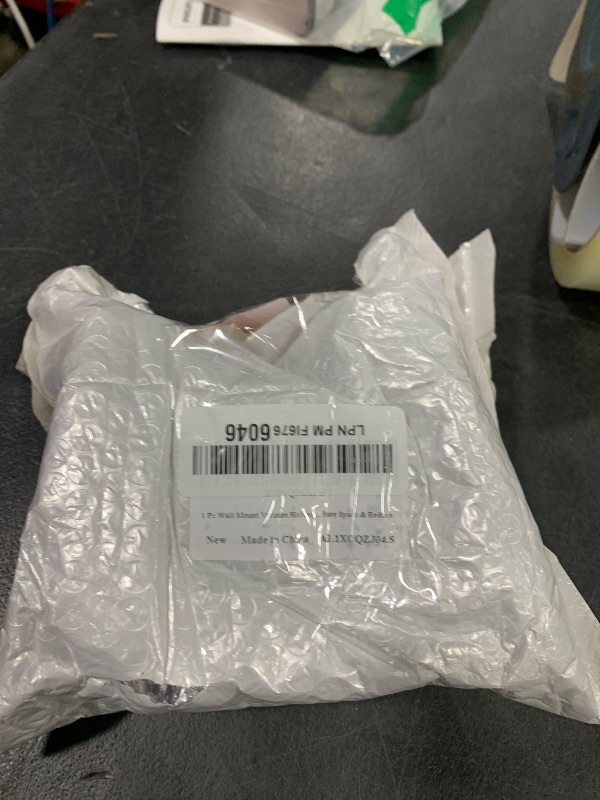 Photo 1 of 1 Pc Wall Mount Vacuum Holder/Docking Station with Screws, Fit for Bissell Pet Hair Eraser Handheld Vacuum Models 2390, 2390A, 2284W, 23903 & Auto-Mate Charging Dock, Save Space & Reduce Clutter