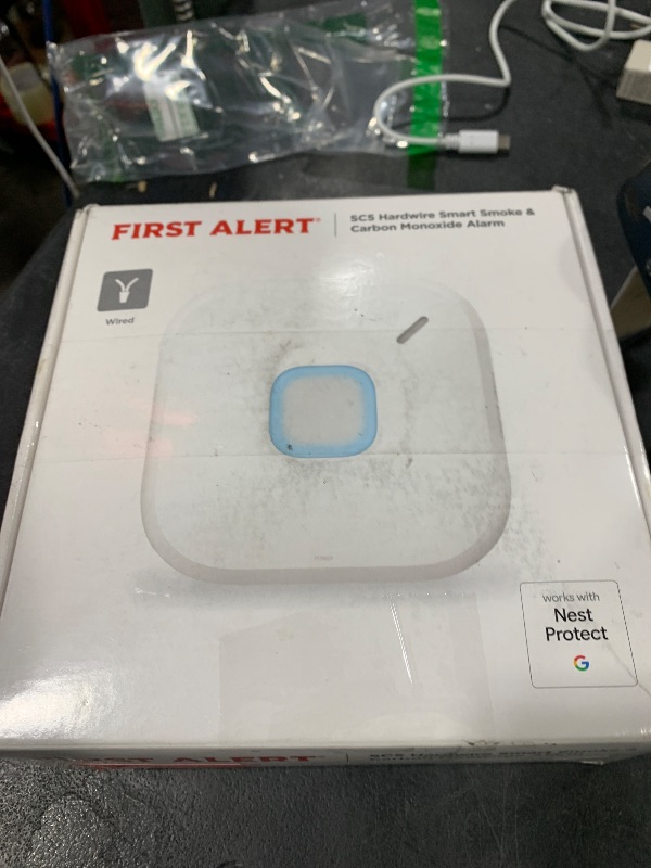 Photo 1 of First Alert SC5 Hardwire Smart Smoke & Carbon Monoxide Alarm, SMCO600NV-AC, 1-Pack