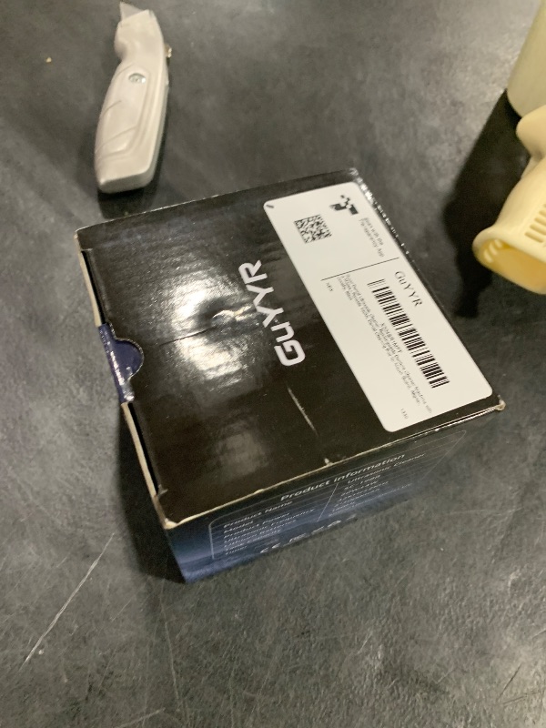 Photo 1 of Guyyr Ultrasonic Retainer Cleaner Machine: 48kHz Rechargeable Cordless Denture Cleaner - Waterproof Ultrasonic Jewelry Cleaner - 200ML Dental Cleaning Pod for Mouth Guard, Aligner