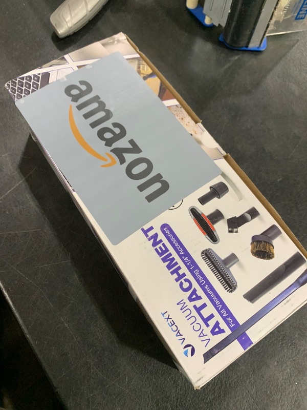 Photo 1 of 1.25 Inch Vacuum Brush Attachment Kit Compatible with Vacuum Cleaners Using 1-1/4'' Accessories - 1.25 Inch Shop Vac Accessories: Horse Hair Dust Brush, Vacuum Extension Wand and More (7 Pack)