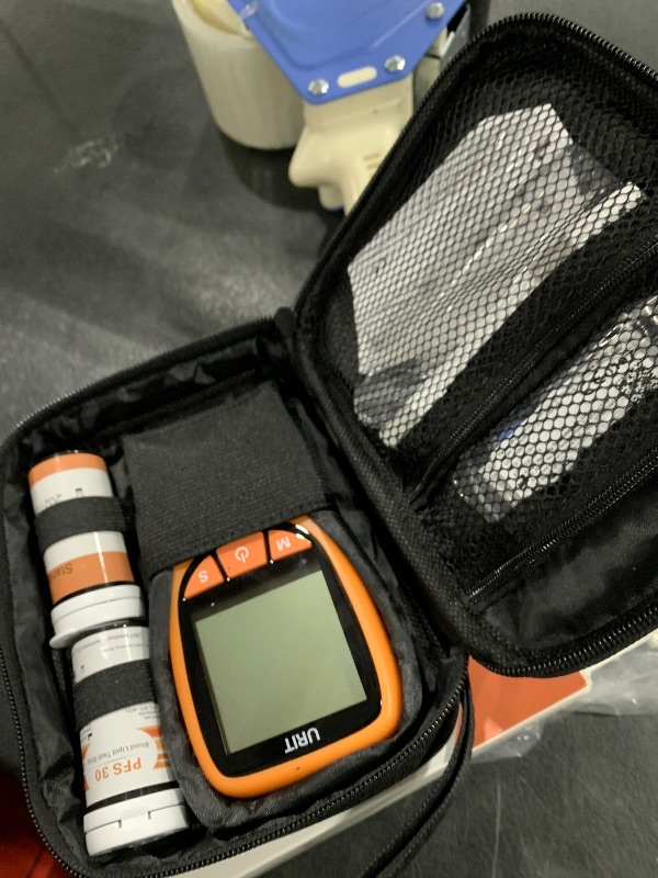 Photo 1 of 5- in-1 Lipid Test Kit, Cholesterol Test Kits, Cholesterol Tester Meter Kit at Home, (All-in-One 10ea x Profile 5-in-1 Lipid Test Strips Included)