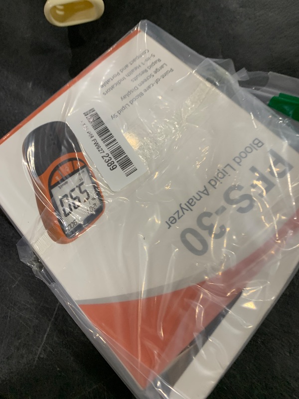 Photo 1 of 5- in-1 Lipid Test Kit, Cholesterol Test Kits, Cholesterol Tester Meter Kit at Home, (All-in-One 10ea x Profile 5-in-1 Lipid Test Strips Included)