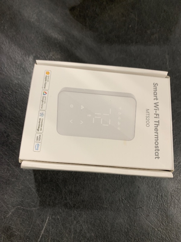 Photo 1 of meross Smart Thermostat for Electric Baseboard and in-Wall Heaters Work with HomeKit, Alexa and Google Home, 120V-240V Wi-Fi Programmable Thermostat with Easy Install, Energy Saving, 4 Wires Needed