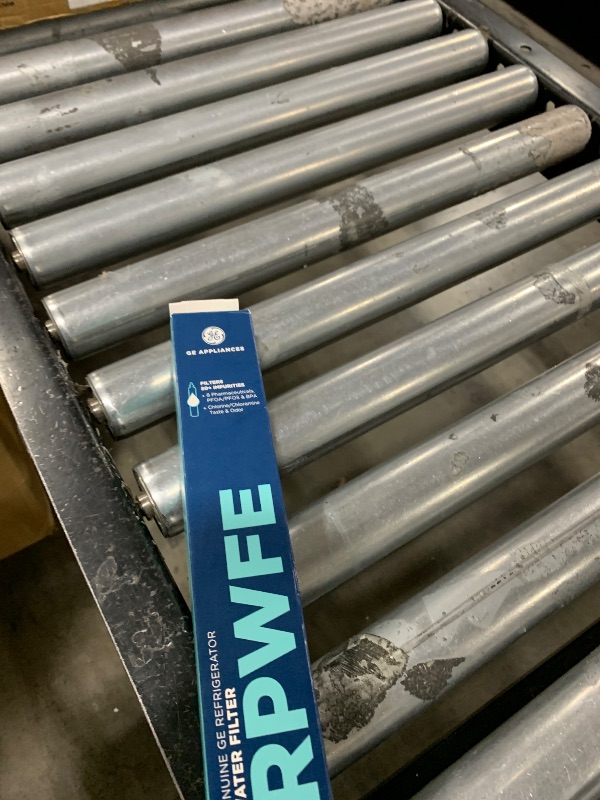 Photo 1 of GE RPWFE™ Refrigerator Water Filter, Genuine Replacement Filter, Certified to Reduce Lead, Microplastics, PFOA/PFOS, and 50+ Other Impurities, Compatible with GE Appliances Brands, Pack of 1