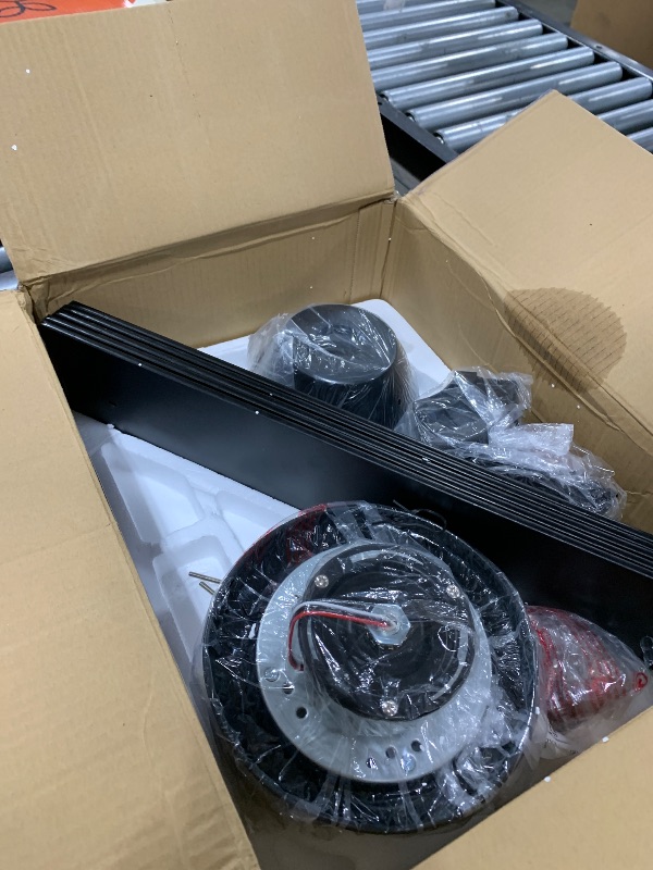 Photo 1 of Orison Ceiling Fans with Lights, 52 inch Low Profile Ceiling Fan with RGB Backlight, Flush Mount Ceiling Fan with Remote and App Control,White Bedroom Fan, 6 Speeds, 5 Reversible Blades (Black RGB)