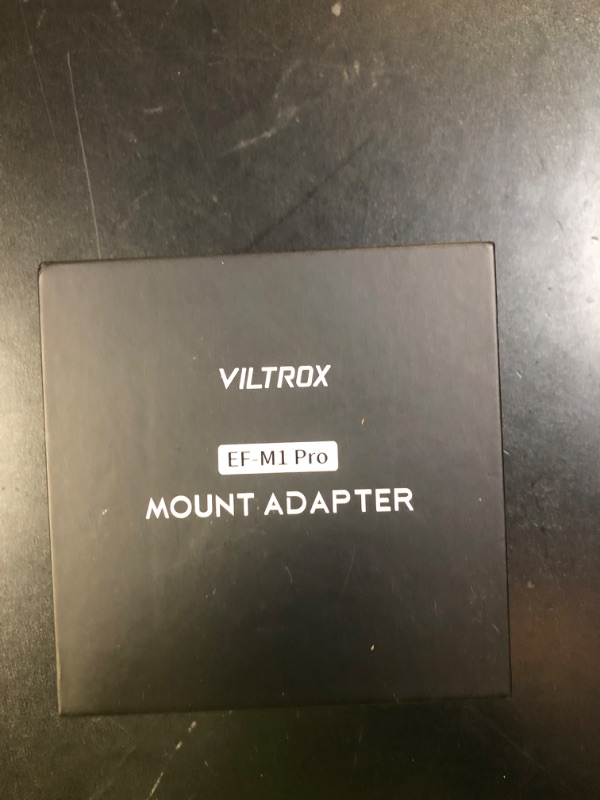 Photo 1 of VILTROX EF-M1 Pro Lens Adapter, Auto Focus Ring Mount Adapter Lens Converter with Security Lock Compatible with Canon EOS EF/EF-S Lens to M4/3 MFT GH4 GH5 GF6 GX7 E-M5 E-M10II E-PL5 Cameras