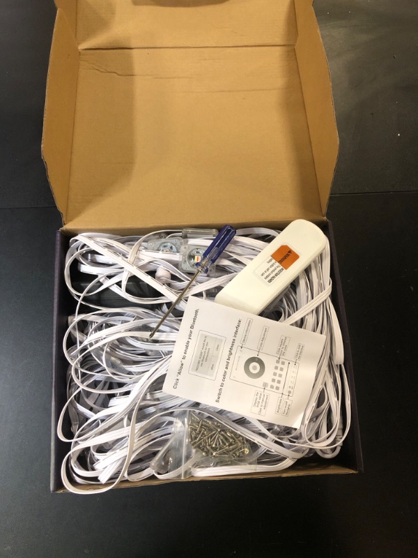 Photo 1 of POOFZY Permanent Outdoor Lights for House,200ft RGB+IC Smart Outdoor Decor, 50 Scene Modes,App/Remote Control,for Christmas,Halloween,Daily & Holiday Party Decor,House Roof Lighting