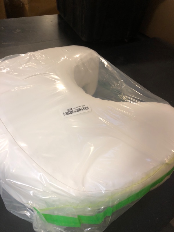 Photo 1 of Jaxmoon Side Sleeper Pillow for Shoulder Pain Relief, Rotator Cuff Pillow with Arm Channels for Shoulder & Neck Support, Knee Pillow for Adults Between Legs, Ergonomic Memory Foam Pillow, Cream White