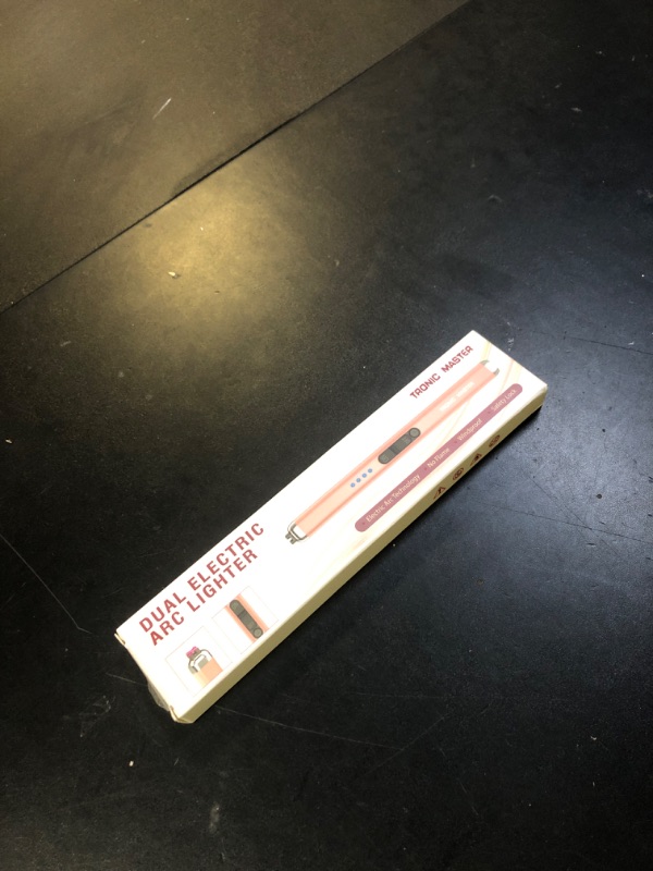 Photo 1 of ?Upgraded? Dual Arc Electric Candle Lighter Rechargeable USB Lighter Plasma Arc Lighters for Candle (Space Gray)