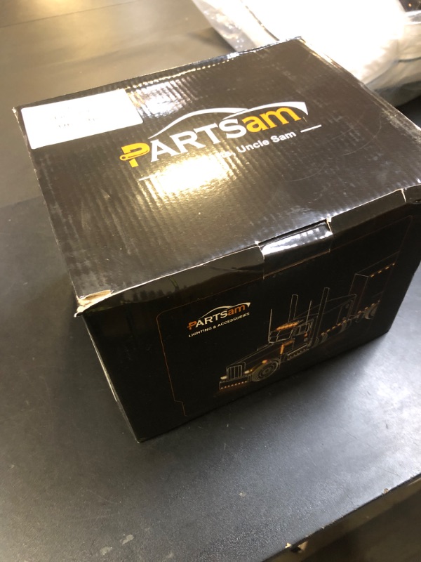 Photo 1 of Partsam 2PCS Rectangle H6054 LED Headlights 5x7 7x6 Headlamp Hi/Low Sealed Beam H4 9003 Plug 6054 H5054 Compatible with S10 Blazer Express Van/Wrangler YJ XJ Cherokee Truck Van