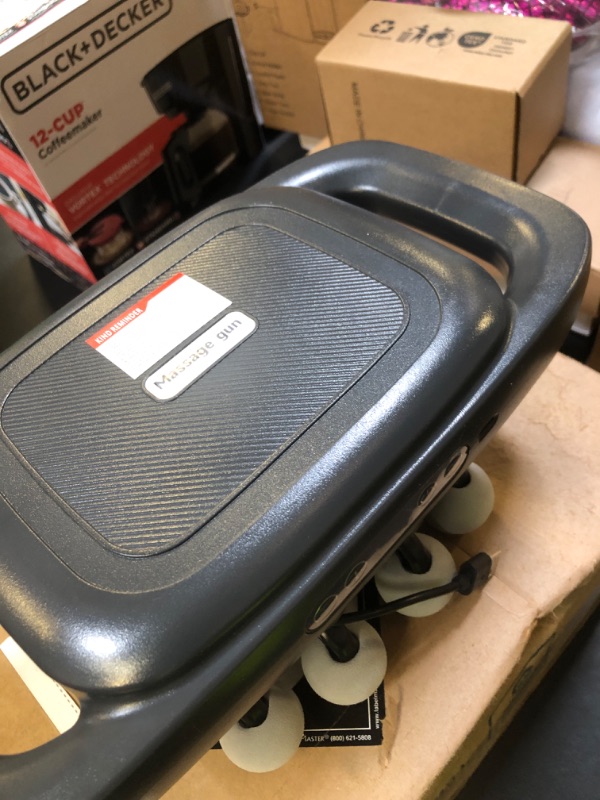 Photo 1 of VTT 16-Head Massage Gun Set, Deep Tissue Percussion Massager with 3 Modes & 30 Intensities,Quiet Muscle Massage Gun for Back,Shoulders, Legs, Foot, Body Muscle Pain Relief