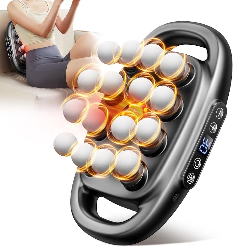 Photo 1 of VTT 16-Head Massage Gun Set, Deep Tissue Percussion Massager with 3 Modes & 30 Intensities,Quiet Muscle Massage Gun for Back,Shoulders, Legs, Foot, Body Muscle Pain Relief