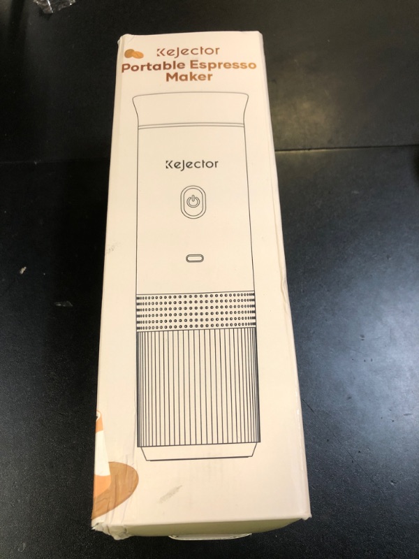 Photo 1 of Portable Battery Coffee Maker Espresso Machine, 20 Bar Nano Car Coffee Mini Espresso Machines Self-Heating Electric Espresso Maker, USB-C 3-in-1 Ground Coffee & NS Capsule Pod RV Hiking Camping