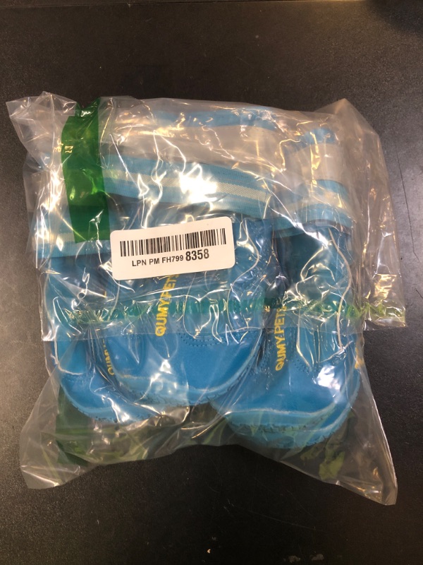 Photo 1 of QUMY Dog Shoes for Large Dogs, Medium Dog Boots & Paw Protectors for Winter Snowy Day, Summer Hot Pavement, Water-Resistant in Rainy Weather, Outdoor Walking, Indoor Hardfloors Skid-Resistant Sole