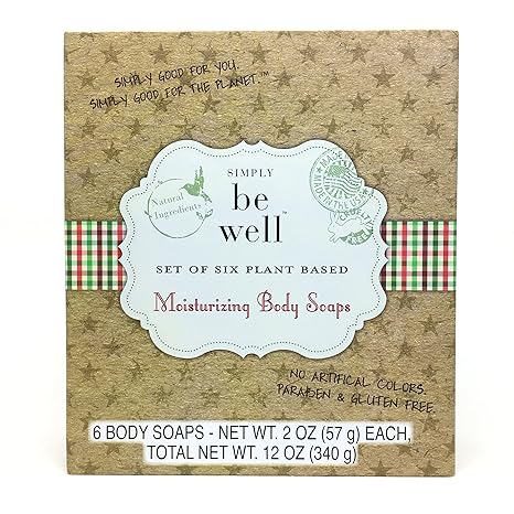 Photo 1 of Simply Be Well 6 Piece Exfoliating Bar Soap Set