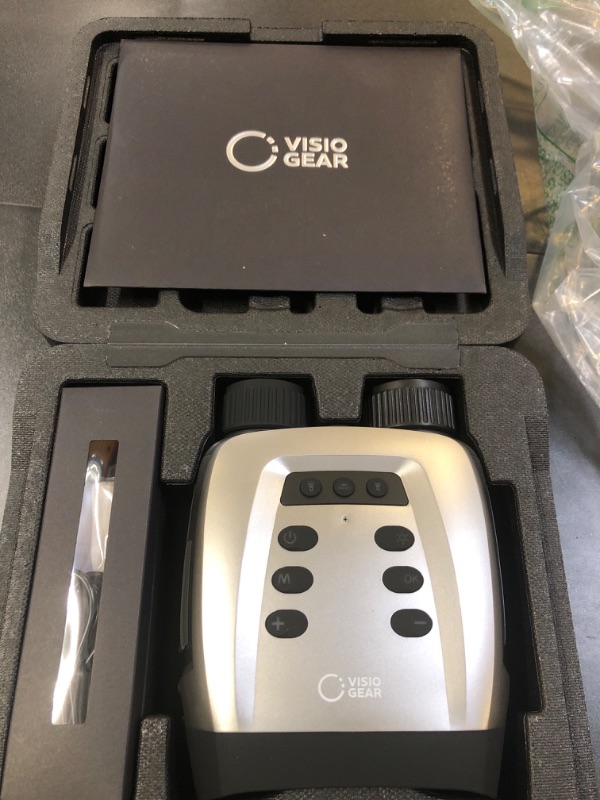 Photo 1 of VisioGear Night Vision Binoculars - Night Thunder X3 4K Night Vision Goggles for Adults, AI Color Mode, 2000ft Range, 5000mAh Battery, 32GB Card for Camping & Security