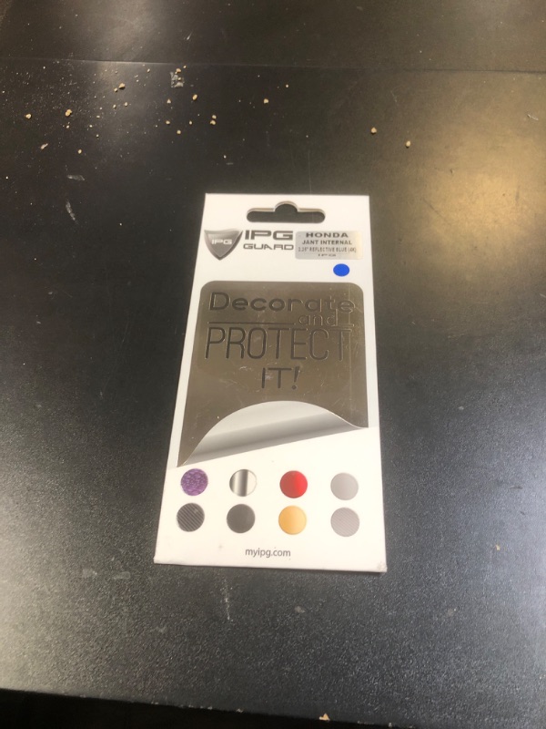 Photo 1 of IPG Compatible with Civic Accord CRV VTEC Si Logo Cap Inner or Outer Stckers Dcals (Center Cap:2.25") (4 Units) (Reflective Series - Blue, Inner Logo)