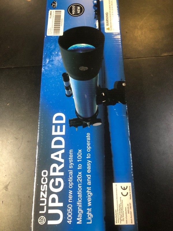 Photo 1 of Telescope for Kids 50mm 100x Magnification Beginner Telescopio with Tripod, 2 Eyepieces & Finder Scope, STEM Educational Gift for Boys & Girls Ages 6-12, Portable Kids Telescope for Astronomy