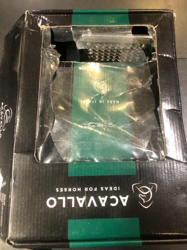 Photo 1 of Acavallo Aluplus Junior Stirrups, One Size, Black, Set of 2