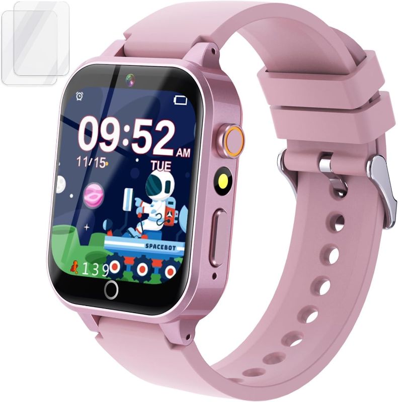 Photo 1 of 
Kids Smart Watch Gift for Girls Age 5-12, 39 Games HD Touch Screen Watches with Video Camera Music Player Pedometer Flashlight 12/24 hr Educational Toys..