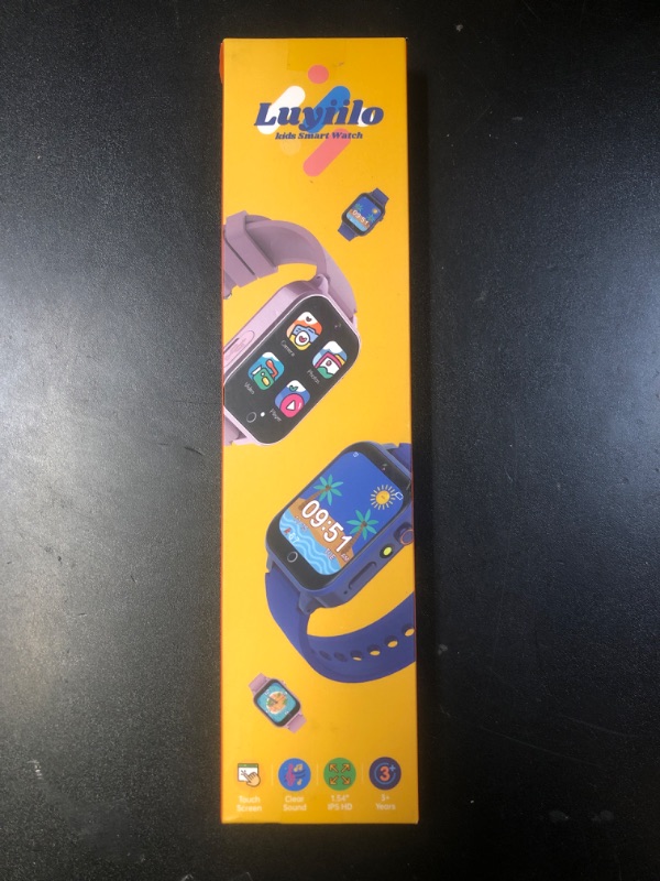 Photo 1 of 
Kids Smart Watch Gift for Girls Age 5-12, 39 Games HD Touch Screen Watches with Video Camera Music Player Pedometer Flashlight 12/24 hr Educational Toys..