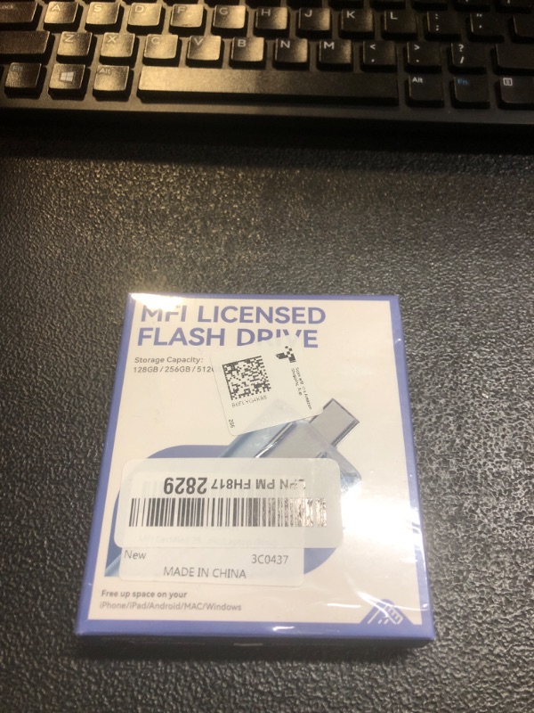 Photo 1 of MFi Certified 256GB Flash Drive for iPhone USB Memory Stick Thumb Drives, High Speed USB Stick iPhone Flash Drive for Photos Videos,Photo Stick External Storage for iPhone/iPad/Android/Laptop (Pink)