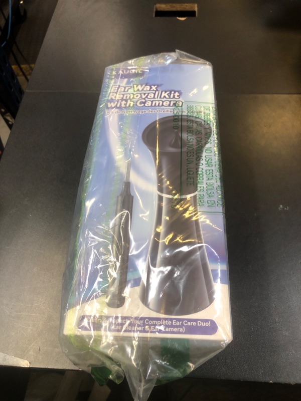 Photo 1 of Ear Wax Removal Kit with Camera – Ear Cleaner Tool for Safe & Effective Ear Care – Includes Ear Camera for Visual Inspection & Gentle Ear Irrigation System – Complete Ear Cleaning Solution