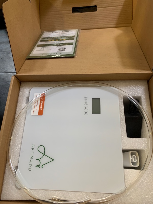 Photo 1 of 2025 Upgraded 3500 Sq.Ft Smart Scent Machine - HVAC System, Whole House Aroma & Hotel Collection Diffuser, Waterless Essential Oil Diffuser for Home, Office, 600ML Capacity, Cold Air Tech (White)