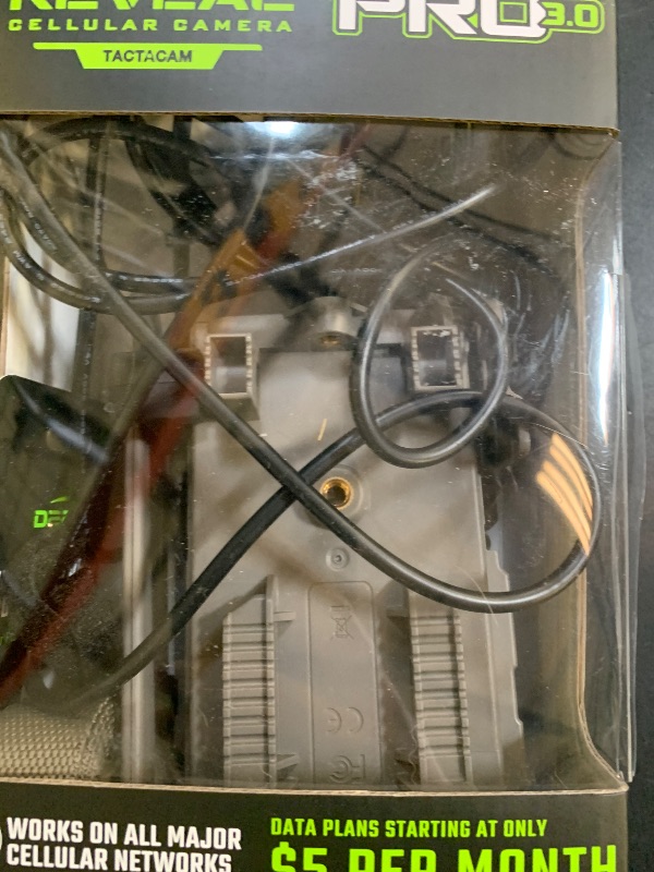 Photo 1 of TACTACAM Reveal Pro 3.0 Cellular Trail Camera: Auto Connect 4G LTE, 4K HD Photos, No-Glow IR Flash, Extended Battery, Built-in GPS, On Demand Video – Best Hunting, Game, Scouting, Property Camera