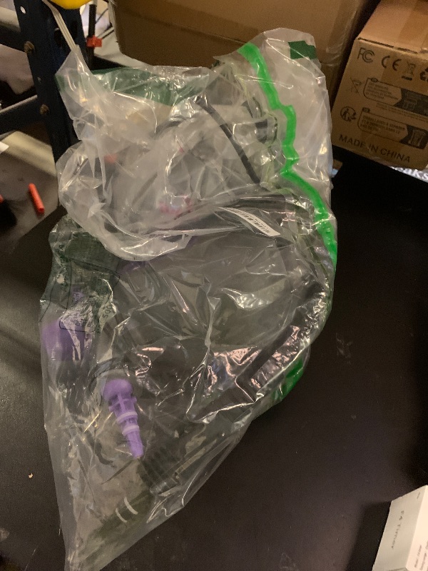 Photo 1 of Pressurized Handheld Multi-Surface Natural Steam Cleaner with 12 pcs Accessories, Multi-Purpose Steamer for Home Use, Steamer for Cleaning Floor, Upholstery, Grout and Car (Purple)