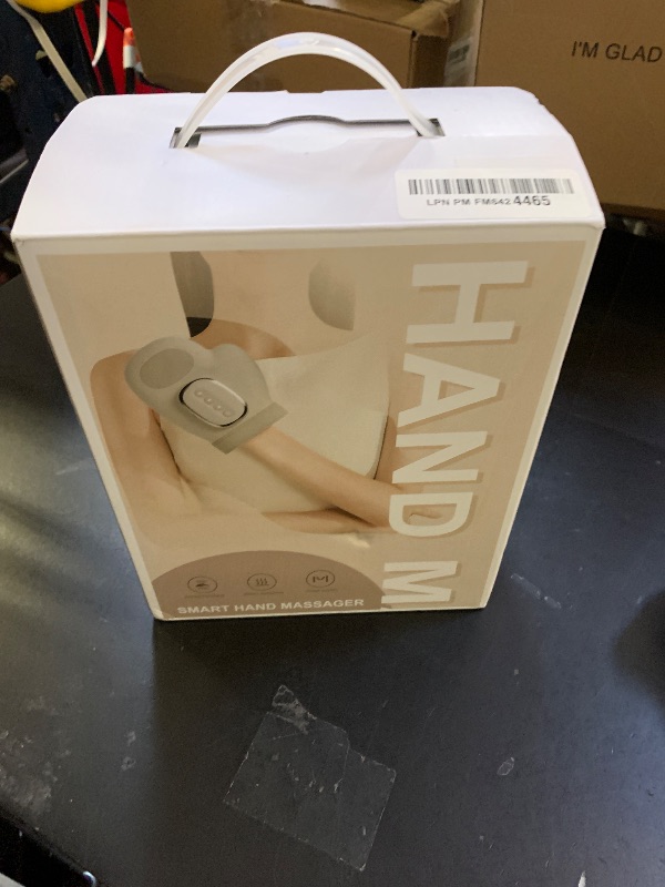 Photo 1 of VARIPOWDER Hand Massager with Heat and Compression Hand Massager for Arthritis and Carpal Tunnel Helps Soothe Hand Fatigue Wrists Fingers Massager Idea Gift for Women Men