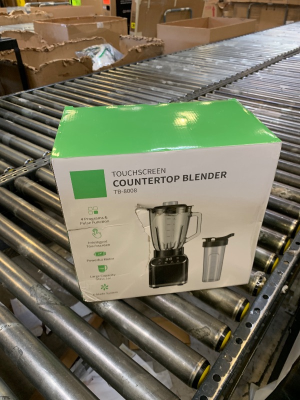 Photo 1 of GDOR Professional Blender for Smoothies, 5 Functions, 1200 Peak Watts Smoothie Blender, 52 Oz Glass Jar & 24 Oz To-Go Cup Combo, Blenders for Smoothies, Ice and Frozen Fruit, Self-Cleaning