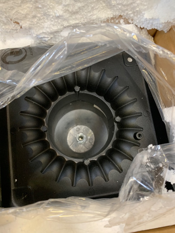 Photo 1 of Brilvibera Solar Post Lights 2 Packs, Waterproof Post Lantern with Pier Mount Base, Aluminum Post Lamp Warm White Bulb Included for Yard Garden Pillar Pole Pathway