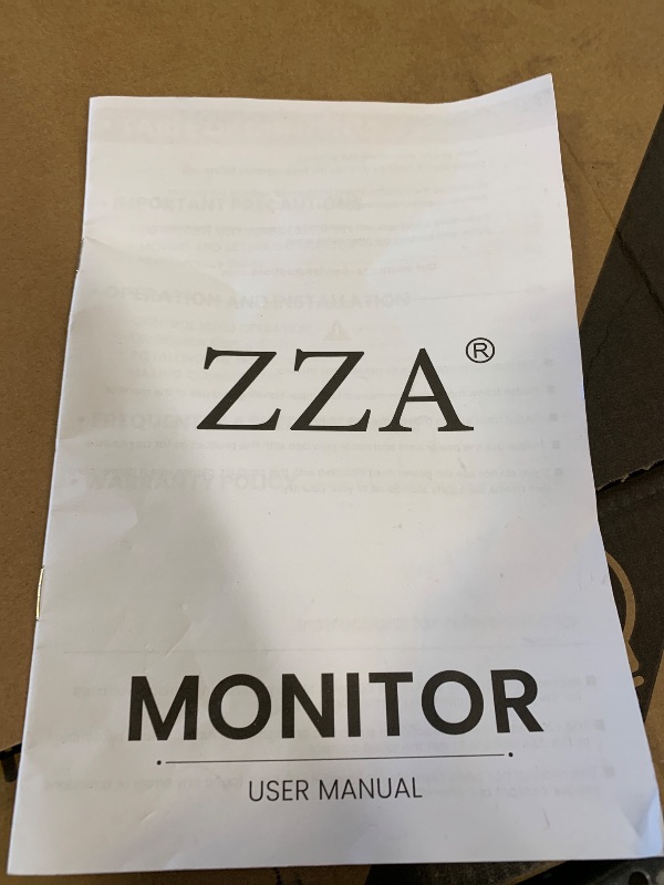 Photo 1 of ZZA Computer Moniter