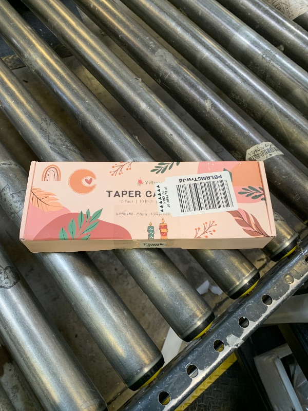 Photo 1 of 10 Inch Baby-Blue Taper Candles for Religious and Spiritual Settings, 10 Pack Unscented Candlesticks for Holiday, Seasonal Celebration and Home Decoration