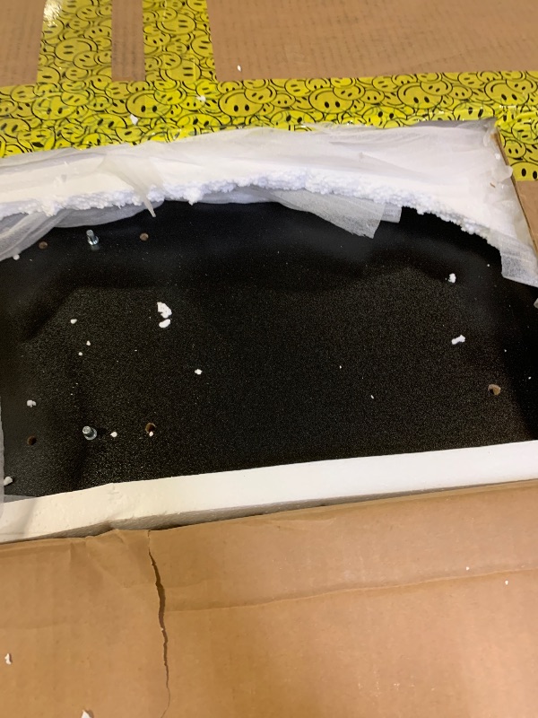 Photo 1 of Homhedy Over The Toilet Storage Cabinet with 2 Barn Door and Toilet Paper Holder Stand, FreeStanding Toilet Shelf Space Saver, for Bathroom, Restroom, Laundry, Black