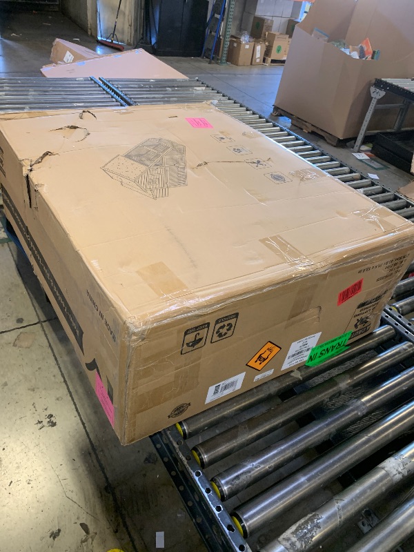 Photo 1 of Weatherproof Wooden Chicken Coop – Indoor & Outdoor Walk-in Hen House with Run, Nesting Box, and Pull-Out Tray – Portable Backyard Poultry Cage for Easy Cleaning and Predator Protection