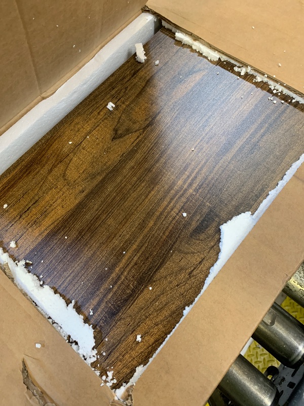 Photo 1 of (UNKNOWN ITEM) Brown Wooded Bed Frame