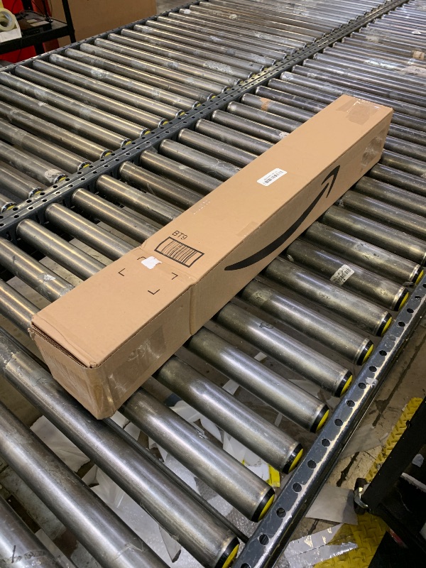 Photo 1 of Emlaoe White Shower Curtain Rod 34-96 Inches(2.8-8ft) Adjustable Shower Rod No Drilling Non-slip Never Rust Shower Tension Rod for Bathroom Bedroom Windows Outdoor Garden